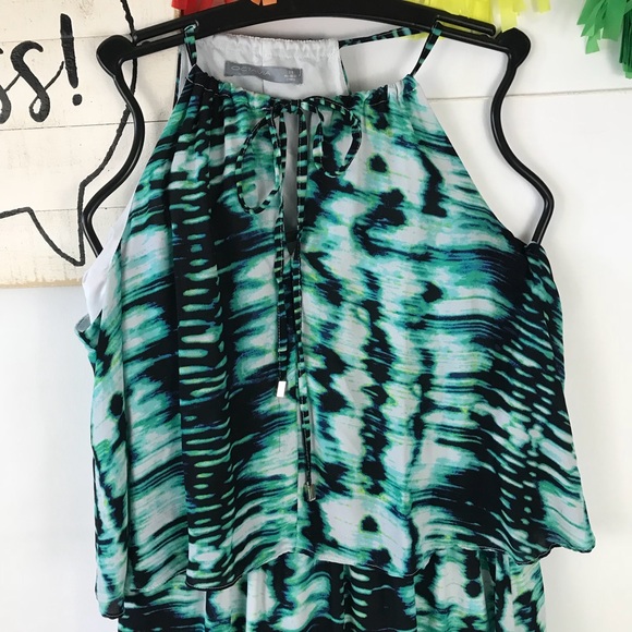 Octavia double layer woven maxi dress - Picture 3 of 5